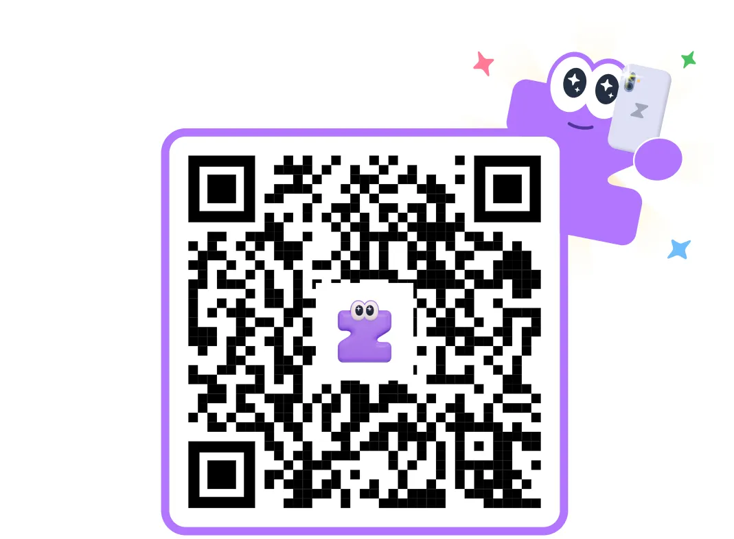 키즐링 앱 다운로드 QR 코드